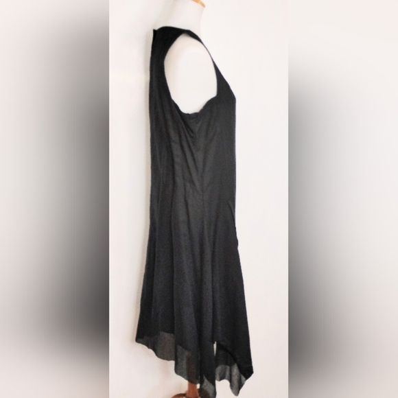 LINEN COTTON BLEND SUMMER FROCK - Picture 6 of 10